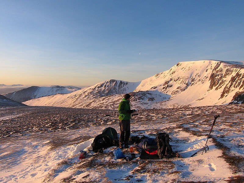 High level bivvy - best saved for perfect weather  © Dan Bailey