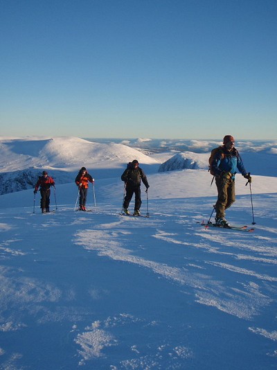 Cairngorms ski mountaineering  © Glenmore Lodge