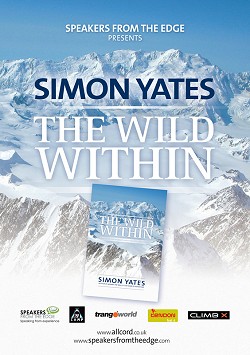 Win Simon Yates tickets #2  © Simon Yates/ Speakers from the Edge Ltd