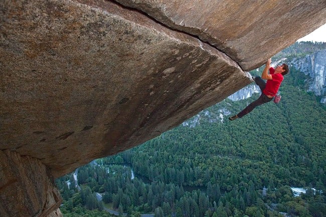 Alex Honnold soloing Separate Reality from the film On Assignment  © ShAFF