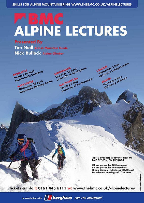 Top up your Alpine Skills - BMC Alpine Lectures #1