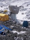 A toilet for the brave, or desperate and Everest Base Camp