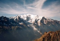 Mont Blanc from the Aiguilles Rouge