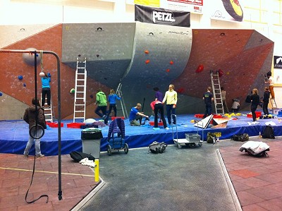 The setting for the Tierra Boulder Battle 2012  © Björn Pohl