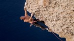 Mark McGowan on the 1st Ascent of "Spunky Arete" at Wied Mielah in Gozo