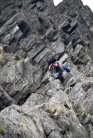 A fantastic day in the Welsh Mountains on Grooved Arete