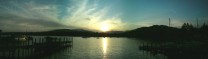 Windermere. A 3 photo stitch using the panorama feature on my camera.
