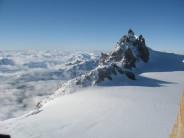 View of Aguille Du Midi from Chere Coloire
