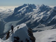 Monte Rosa from summit of Matterhorn