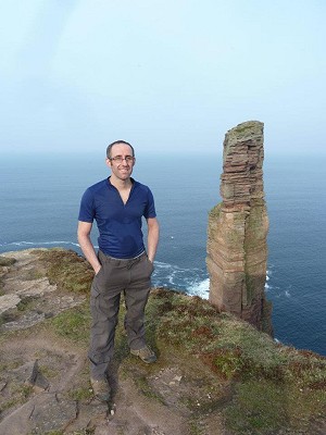 Simon Brentford and the Old Man of Hoy  © Simon Brentford Collection