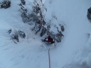 crowberry gully upper pitch