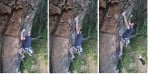 The difficult arete of AWOL 25***
Commander 9.5 boulder.
Ladybrand.
Freestate, South Africa.