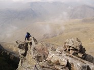 At the top of Scafell Crag