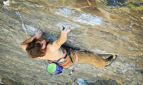 Daniel Woods on Mission Impossible, 9a, Clear Creek Canyon  © Cameron Maier/Bearcamblog