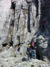 A busy day at the Crag!