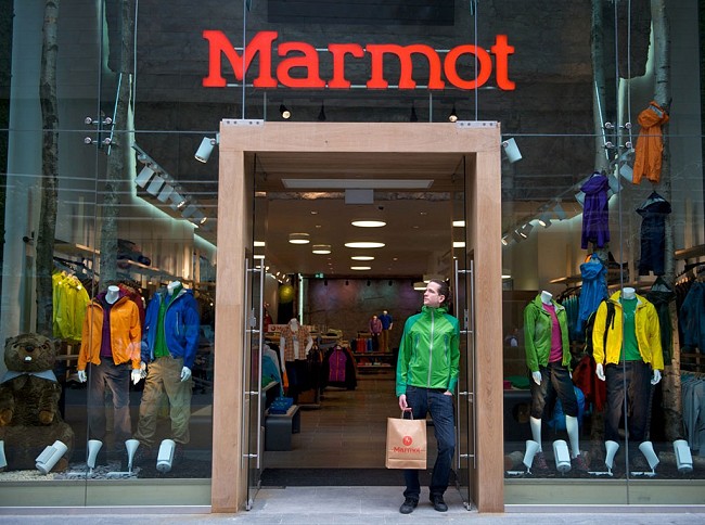 Marmot London Retail store NOW OPEN  © Marmot