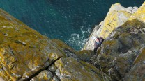 2nd Pitch of Lighthouse Arete Direct