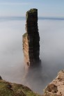 The old man of Hoy- I can just be seen on top. Photographer Tony Burkitt (many thanks!)