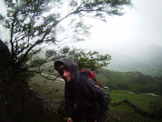 wet day on intake ridge   © george sewell