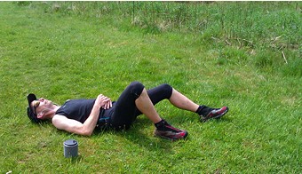 Caught napping after 11 miles  © Colin Meek