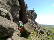 Day at Stanage