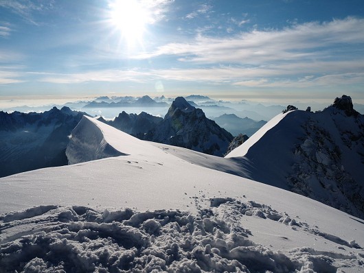 Mont blanc du Tacul  © Martin Rowe