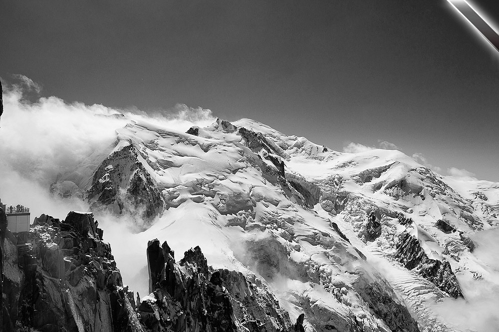 A photo tribute to mountaineers who didn't return from Mount Maudit.  © Kamil Tamiola