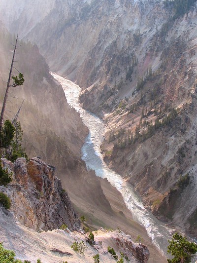 Canyon of the Yellowstone river  © Minneconjou Sioux