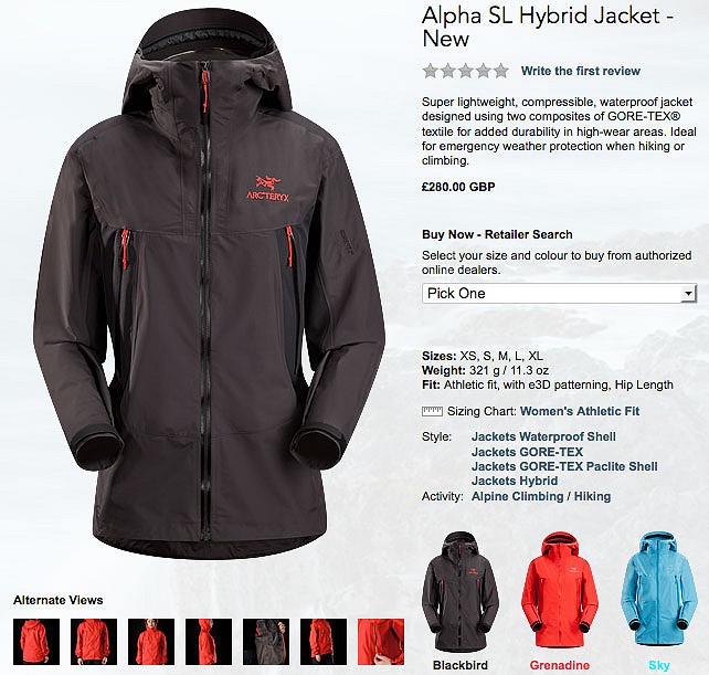 alpha jacket