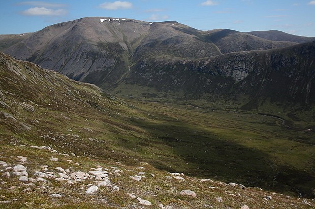 It's not rocket science, but the ability to navigate with a map and compass is worth having on Ben Macdui  © Dan Bailey