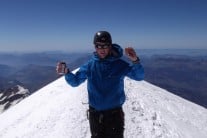 Irn Bru and tablet, a very Scottish feel to a Mont Blanc summit!