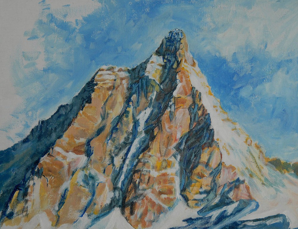 Matterhorn South. Acrylic  © jcolton