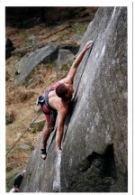 Fame is not all its cracked up to be - Adam Lincoln on Telli (E3 6a), Stanage