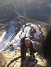 Russell and Tim - Matterhorn summit ascent via the Hornli Ridge August 10 2012.