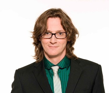 Ed Byrne, hill walker and comedian is instantly recognisable from regular appearances on Live At The Apollo, Mock The Week, Have I Got News For You, dozens of other TV and theatre performances plus his sell-out stand up tours. He is at KMF on Sunday  © Ed Byrne