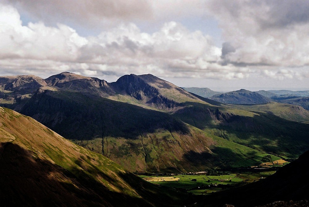 Scafell Pike and Scafell  © Bob1