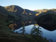 Harter Fell reflected in Haweswater reservoir