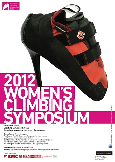 Womens Climbing Symposium 2012 - poster  © WCS