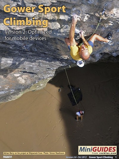 ROCKFAX Gower Sport Climbing - Mobile Edition  © Rockfax