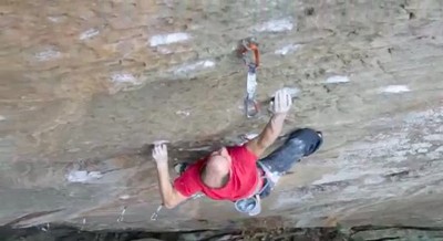 Cédric Lachat on Pure Imagination, 9a, Red River Gorge  © Lachat coll. (video still)