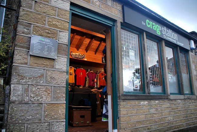 The Crag Station....off Chew Valley Rd, Greenfield, Saddleworth  © The Crag Station