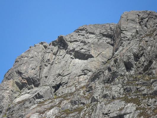 Upper section of Carnmore Crag  © Captain Solo