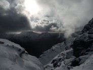 Looking south to Ben Narnain and The Cobbler from near the summit of Ben Vane.