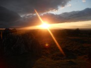 Sunset at Beacon Hill after an evenings bouldering