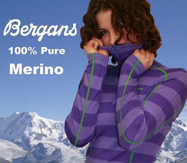 Introducing Bergan’s Merino Wool Base Layers. #1  © Elite Mountain Supplies .co.uk