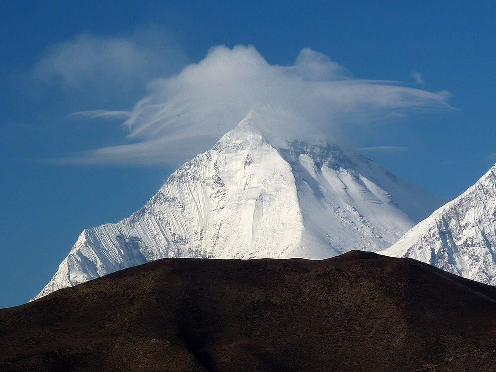 Dhaulagiri - 26,795 ft ....Annapurna Circuit  © DAVE LINDOP