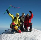 On the Summit of Mt. Elbrus