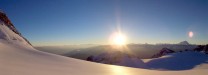 Alpine Sunrise over Switzerland from the Col du Tour