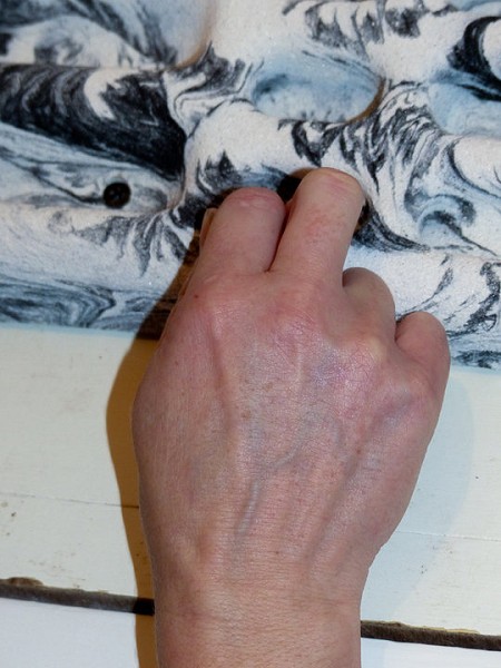 The deepest 2-finger slot. Needs some discipline to keep other fingers out of adjacent holes  © Steve Long