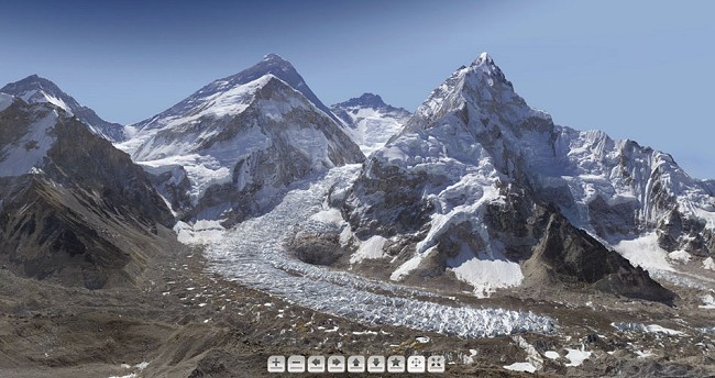 Everest, Lhotse and Nuptse  © David Breashears